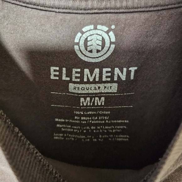 Element Skateboards Tshirt Mens Medium Earth Wind Fire Brown Skater Skate Brand - Picture 2 of 6
